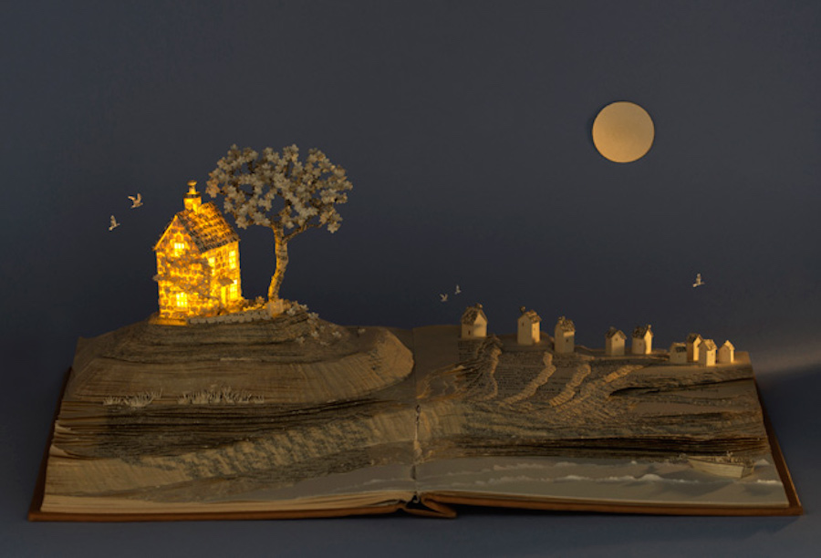 enchanting book sculpturesinspiredbyfairytales-7