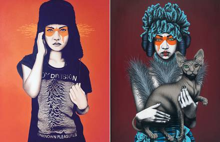 Amazing Women Illustrations by Fin Dac