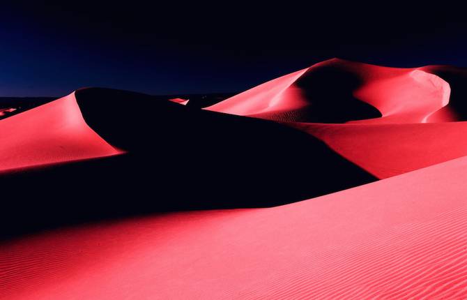 Beautiful Red-Colored Landscapes