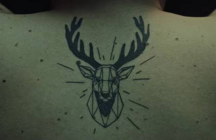 Animated Tattoo Ad for Jägermeister