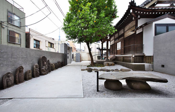 Japanese Temple Rebuilt in a New Era