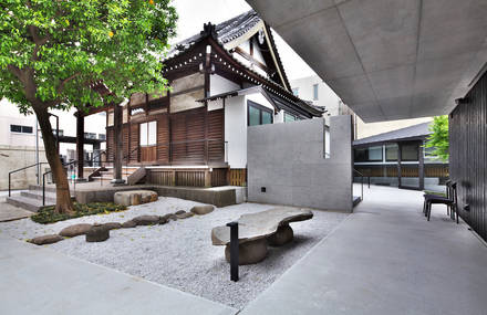 Japanese Temple Rebuilt in a New Era