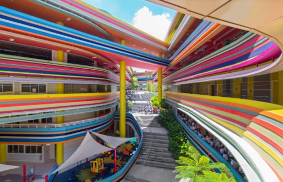 Joyful and Vibrant Primary School in Singapore