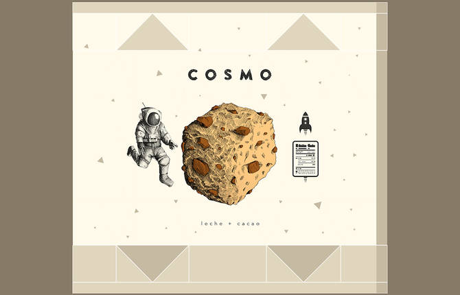 Cosmic Illustrated Brand Identity