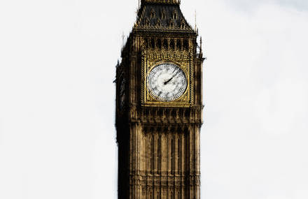 London Buildings Fractal Photography