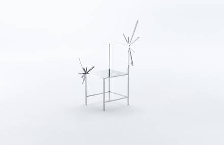 50 Manga Chairs by Nendo