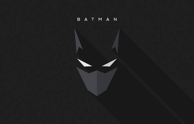 Minimalist Masks of Superheroes