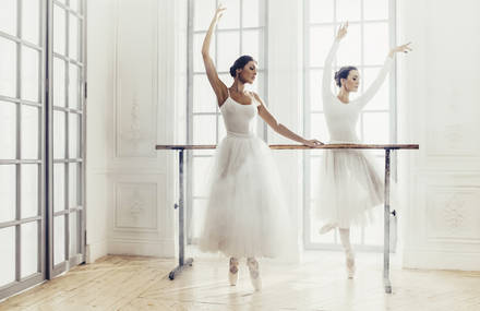 Russian Ballerinas Portraits for 12 Natural Wonders 2016 Calendar