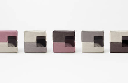 Geometric Dog Accessories by Nendo