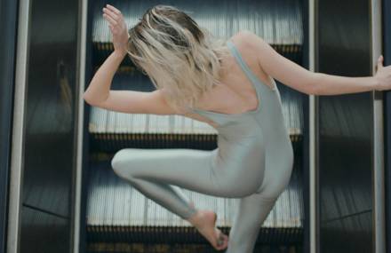 Woman&rsquo;s Routine Turned into a Surreal Public Performance