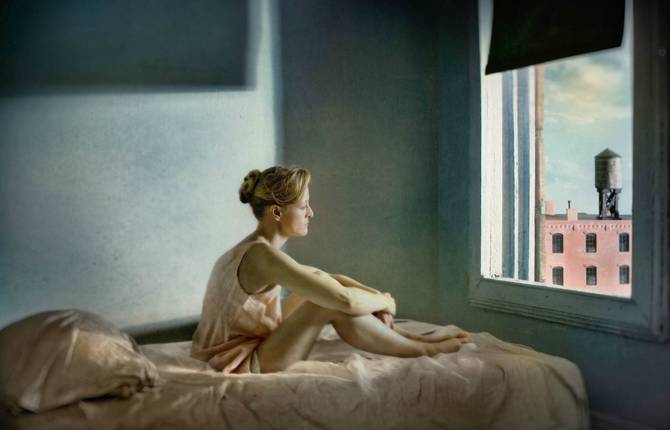 Beautiful Photographs inspired by Edward Hopper’s Paintings