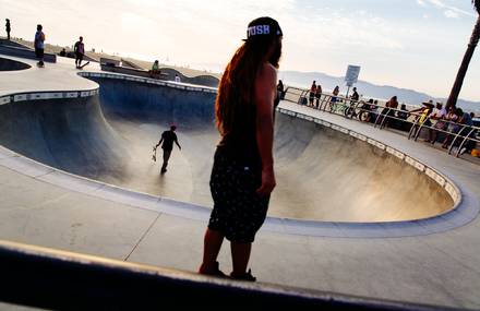 Skateboard Vibes of Venice