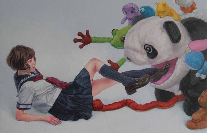 Surreal and Disturbing Loss of Innocence Paintings