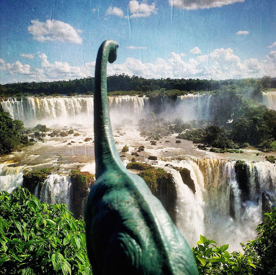 Toy Dinosaur Scenes