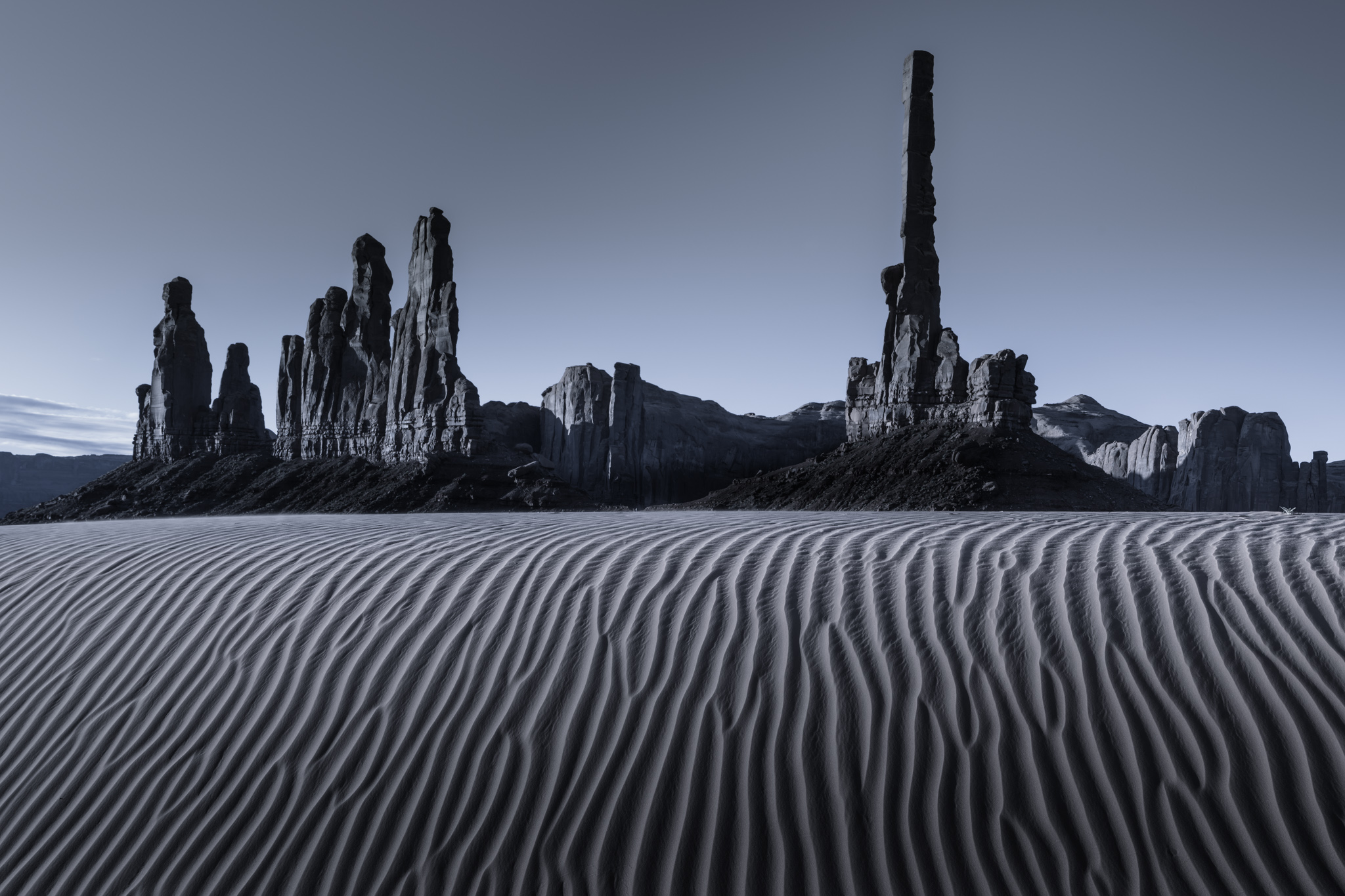 Totem Pole, Monument Valley, Arizona, USA