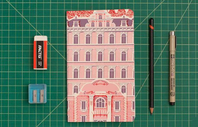 Wes Anderson’s Movies Notebooks