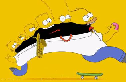 A Psychedelic and Crazy Tribute to The Simpsons