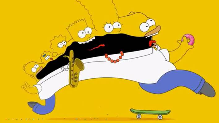 A Psychedelic and Crazy Tribute to The Simpsons