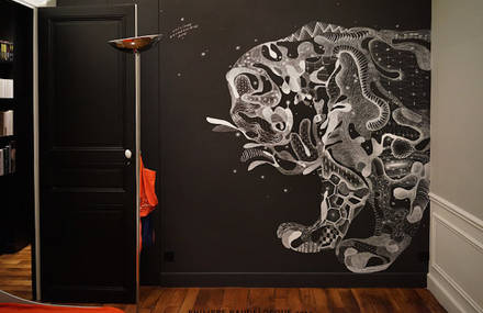 Accurate and Impressive Murals by Philippe Baudelocque