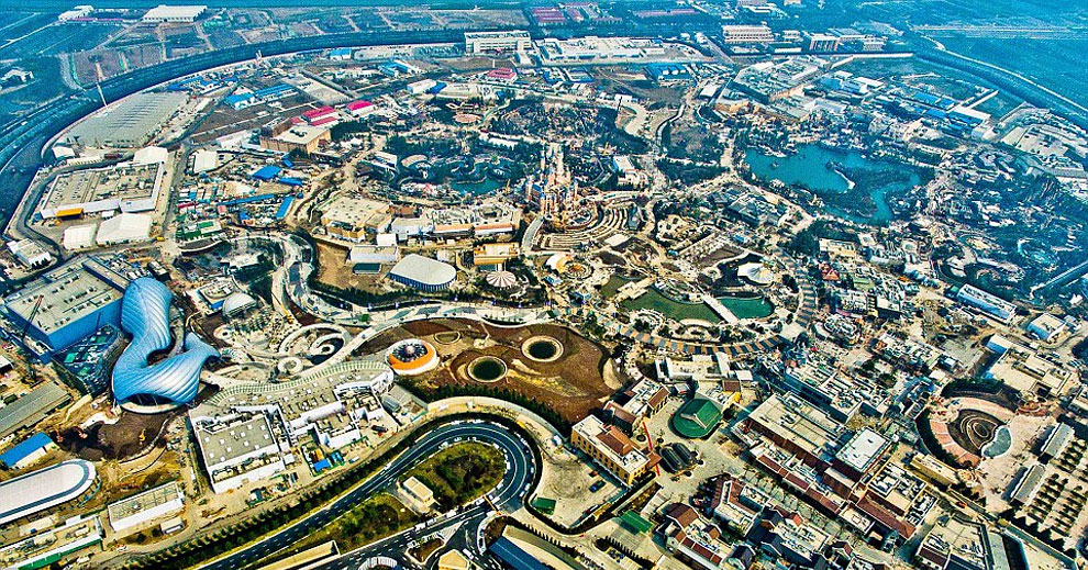 Aerial Pictures Of The Shanghai Disneyland Theme Park4