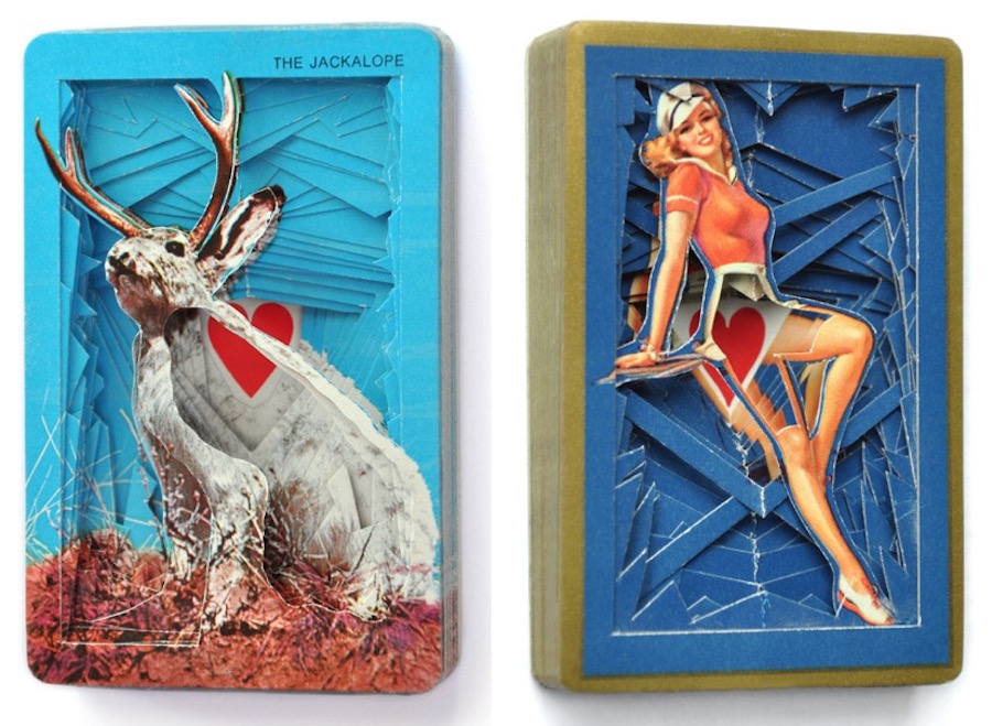 Altered Playing Card Decks7s