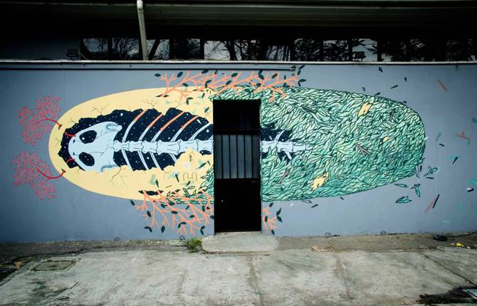 Amazing Abstract Street Art by Tellas