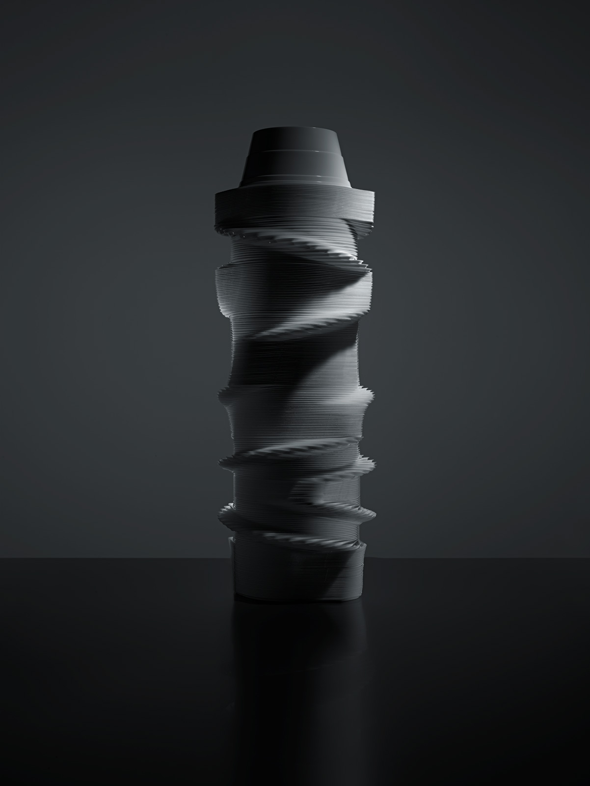 Architectural Pieces Made From Wasted Packaging-4