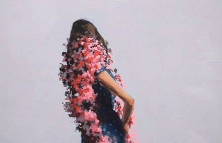 Beautiful Paintings of Women by Clare Elsaesser