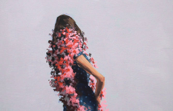 Beautiful Paintings of Women by Clare Elsaesser