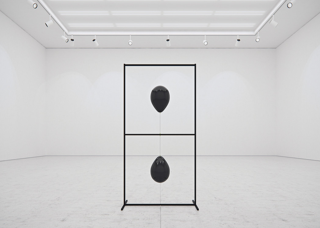 Black Balloons Art Installation8