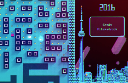 FITC Toronto 2016 Titles in a Video Games Style