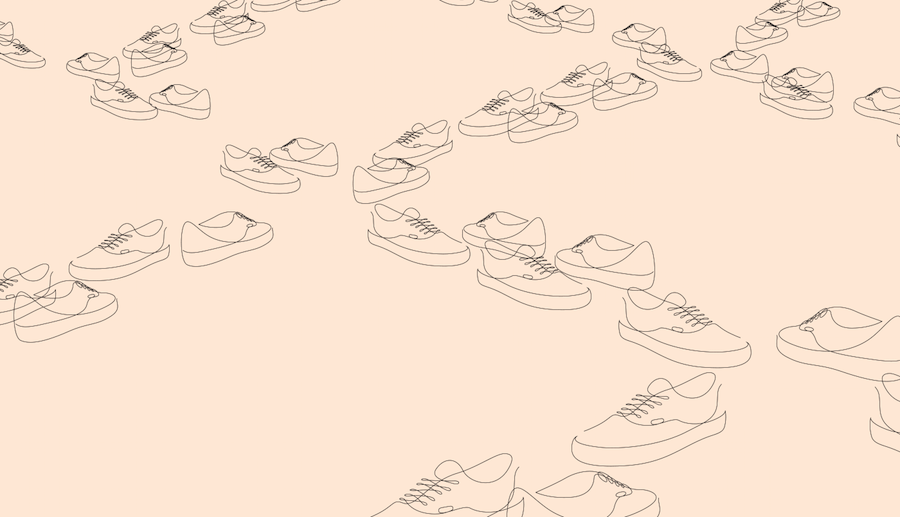 Classic Sneakers Drawn with One Line14