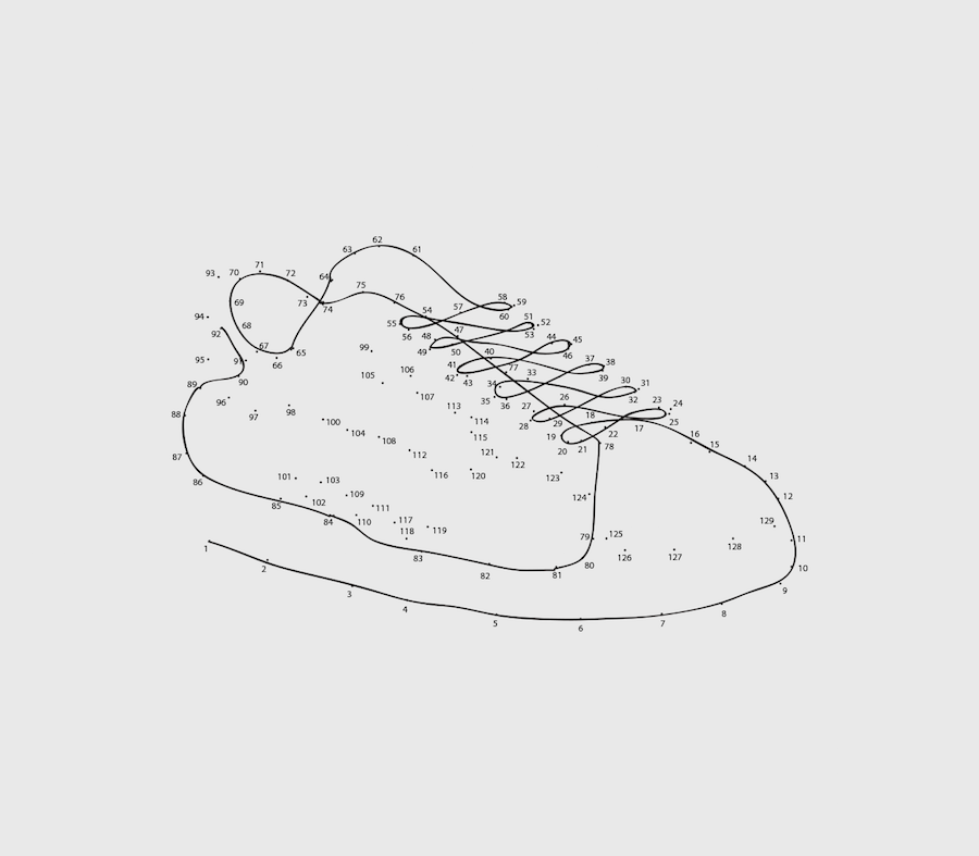 Classic Sneakers Drawn with One Line19