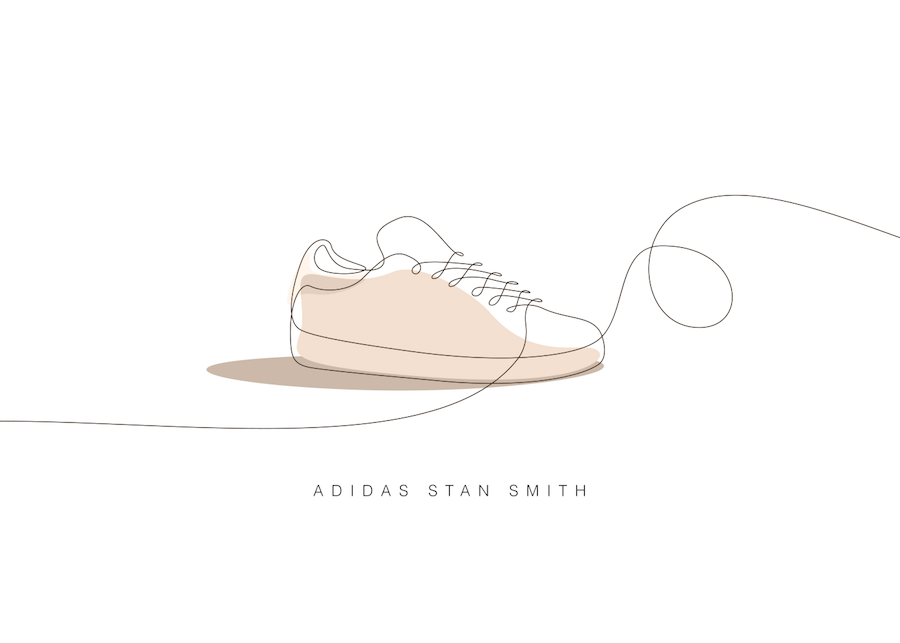 Classic Sneakers Drawn with One Line2