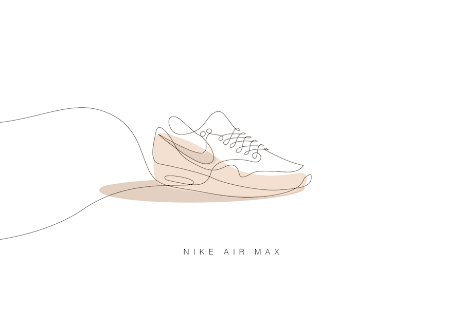 Classic Sneakers Drawn with One Line4