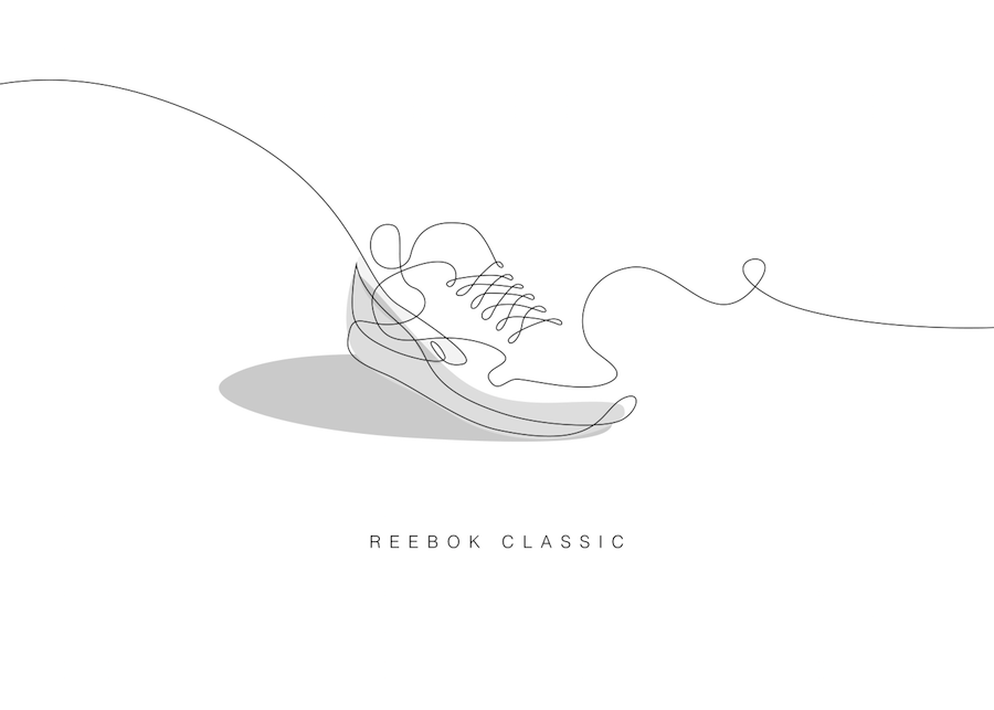 Classic Sneakers Drawn with One Line7