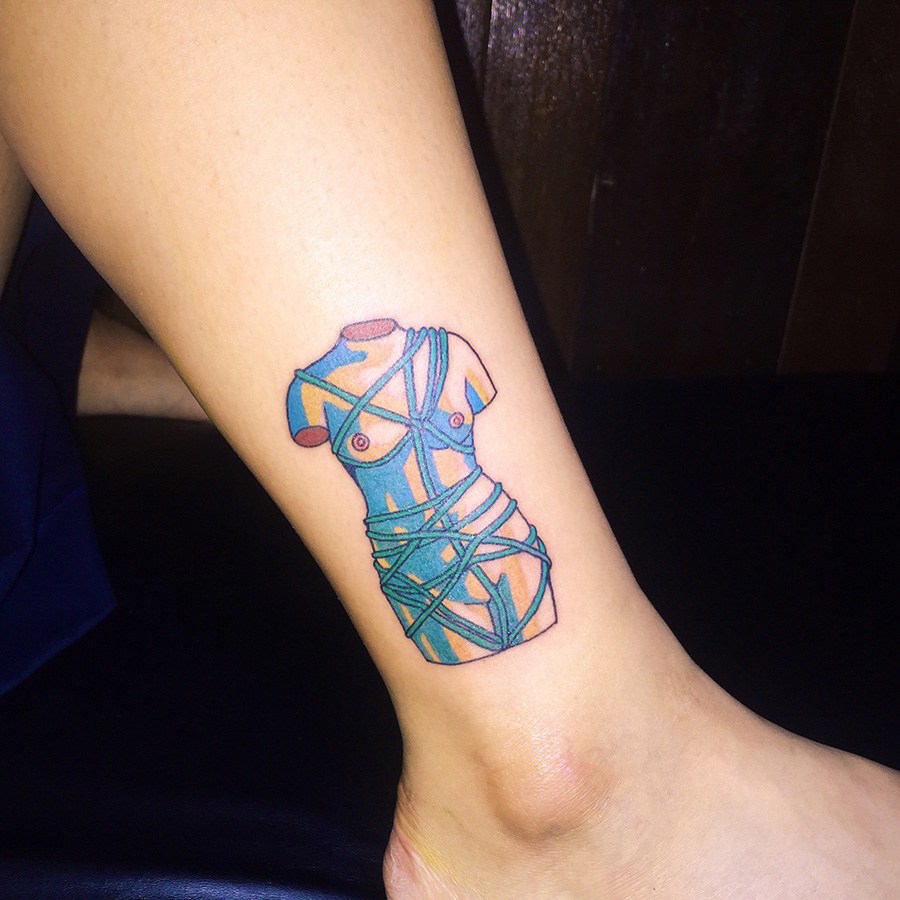Colorful Pop Tattoos by Kim Michey1