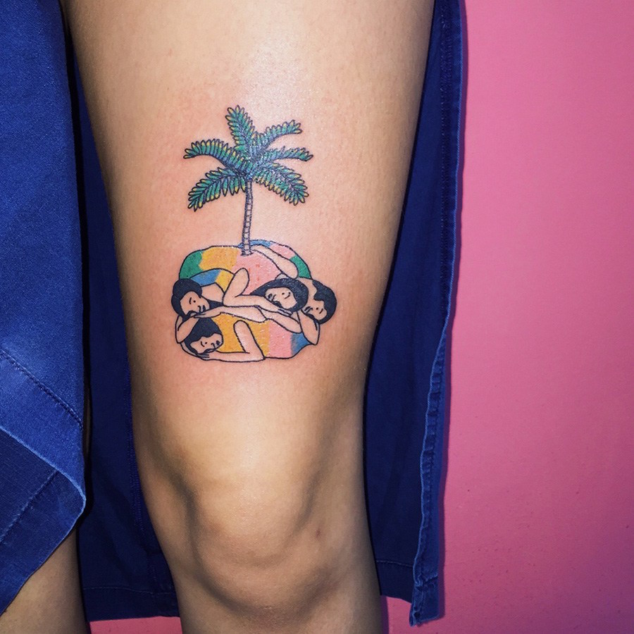 Colorful Pop Tattoos by Kim Michey2