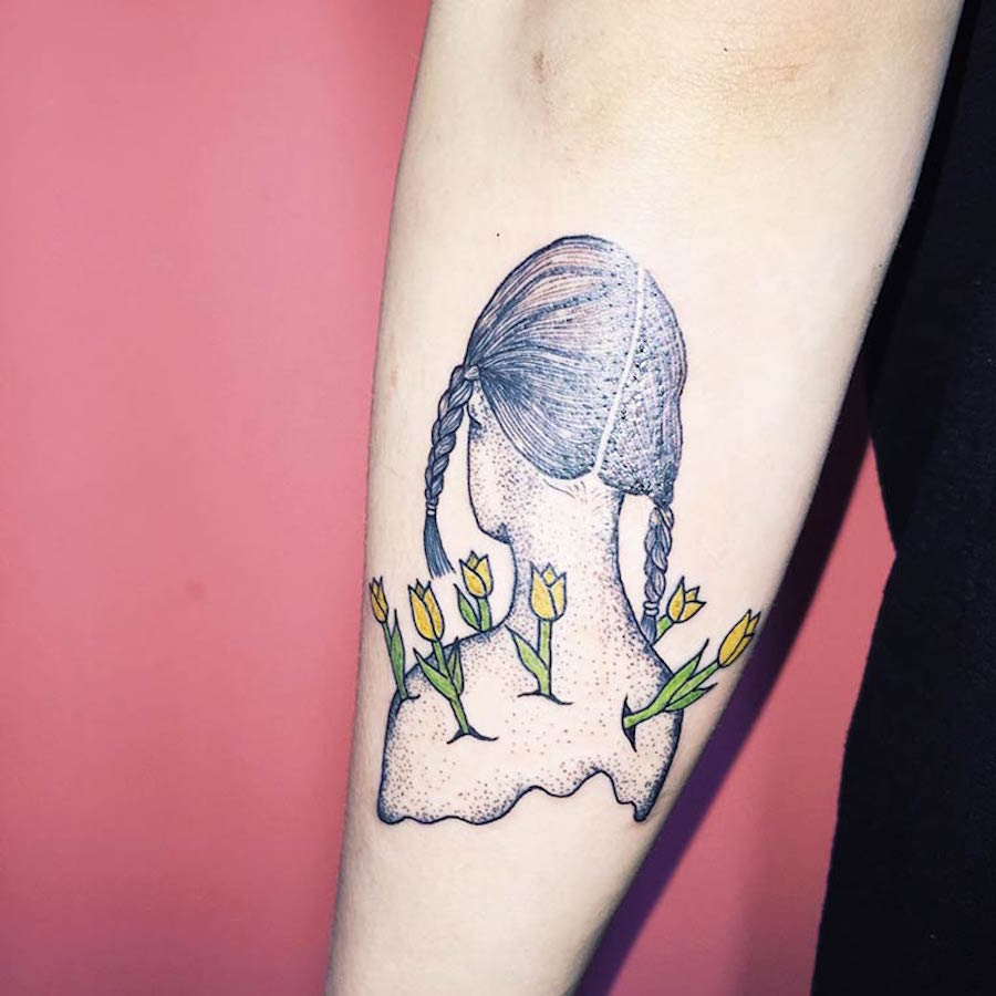 Colorful Pop Tattoos by Kim Michey9