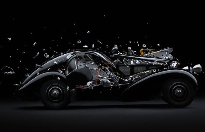 Disintegrating Cars Photography