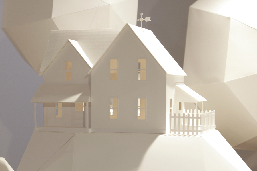 Dream House Paper Installation13