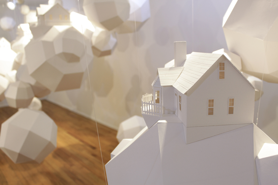 Dream House Paper Installation14