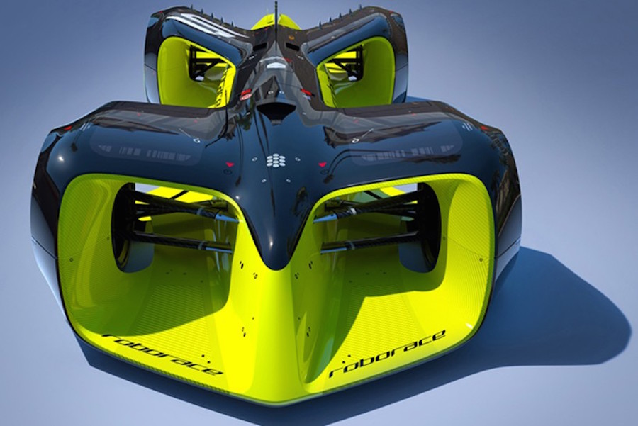 Driverless Electric Car Roborace2