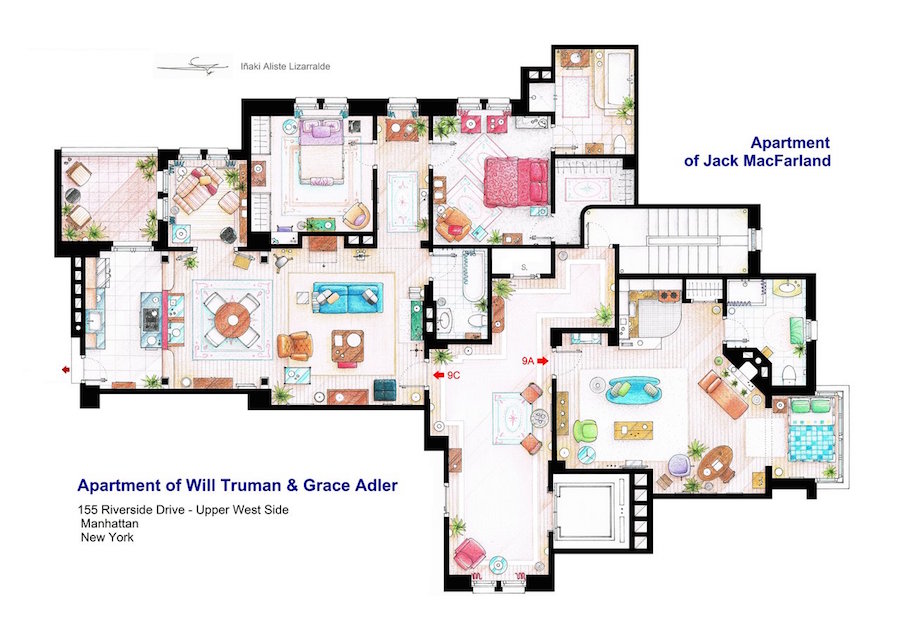 Floor Plans of Your Favorite TV Shows10