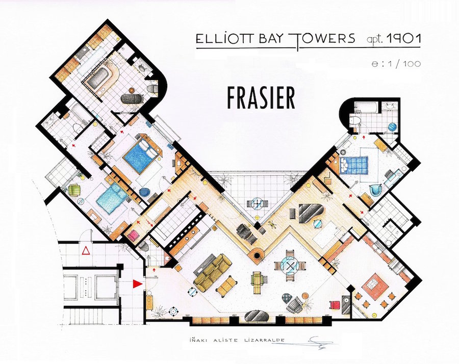 Floor Plans of Your Favorite TV Shows8