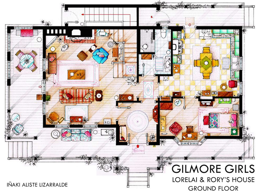 Floor Plans of Your Favorite TV Shows9
