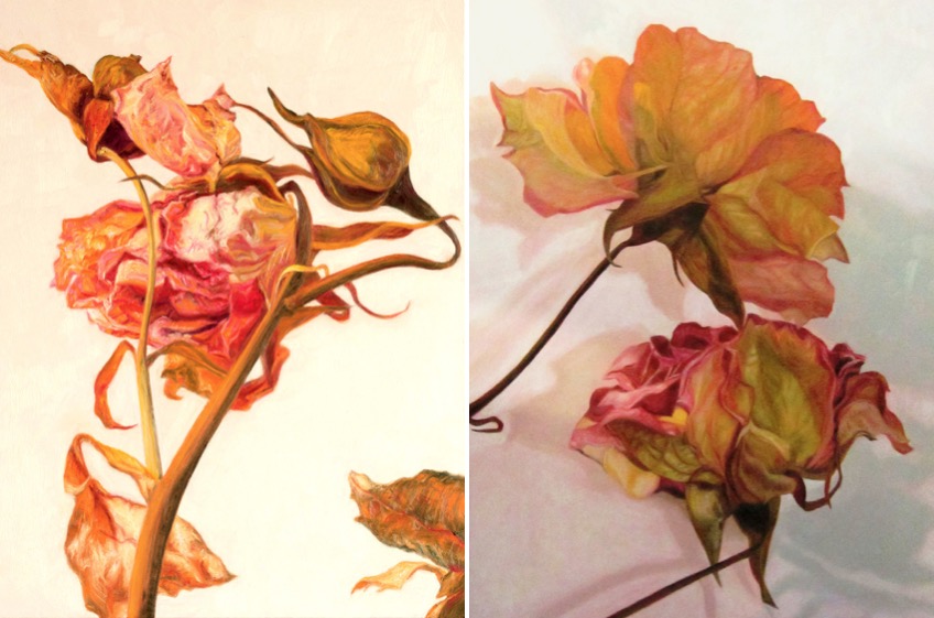 Flowers Paintings by Laureen Marchand