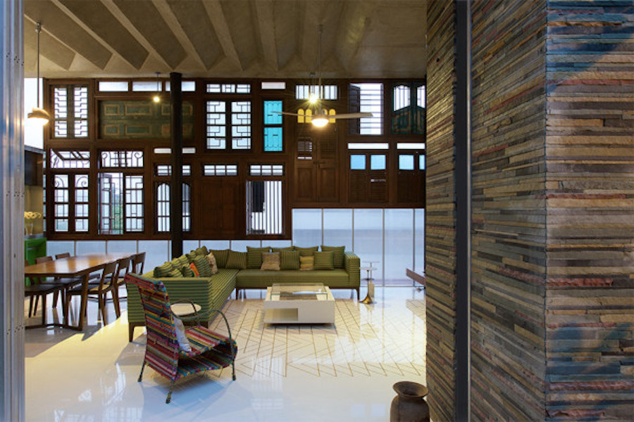 High-Standard House Built with Recycled Materials in Mumbai10