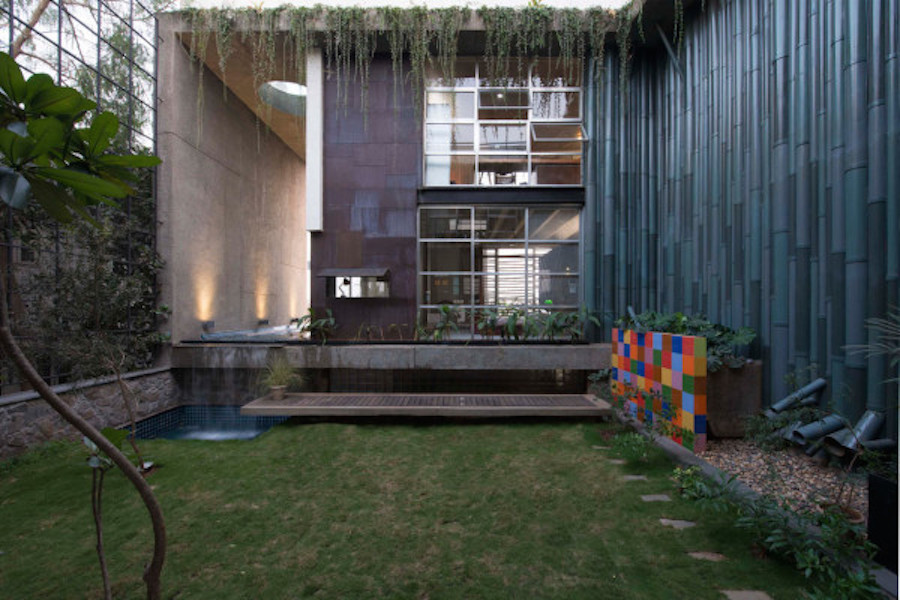 High-Standard House Built with Recycled Materials in Mumbai12