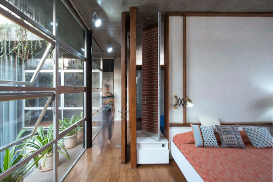 High-Standard House Built with Recycled Materials in Mumbai19